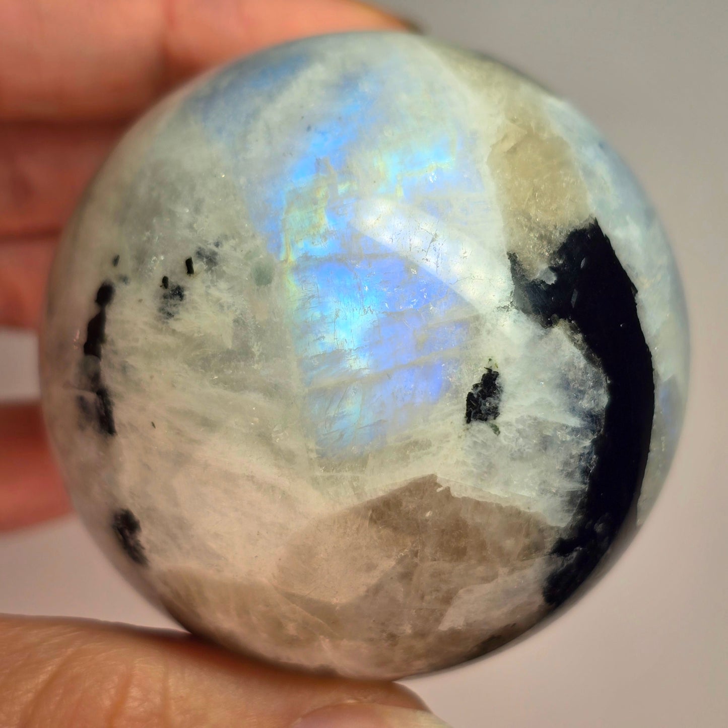 Rainbow Moonstone Sphere