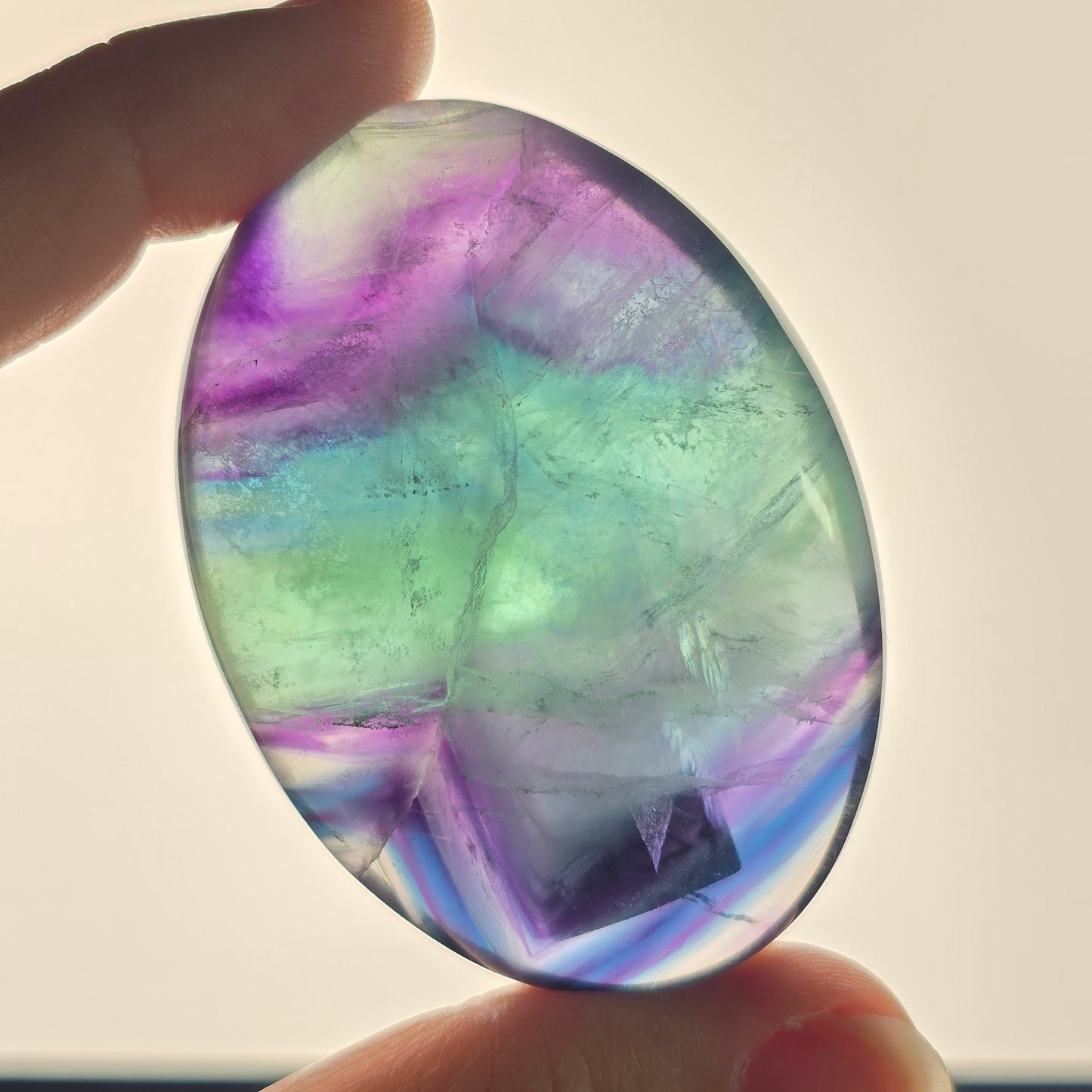Fluorite Palmstones