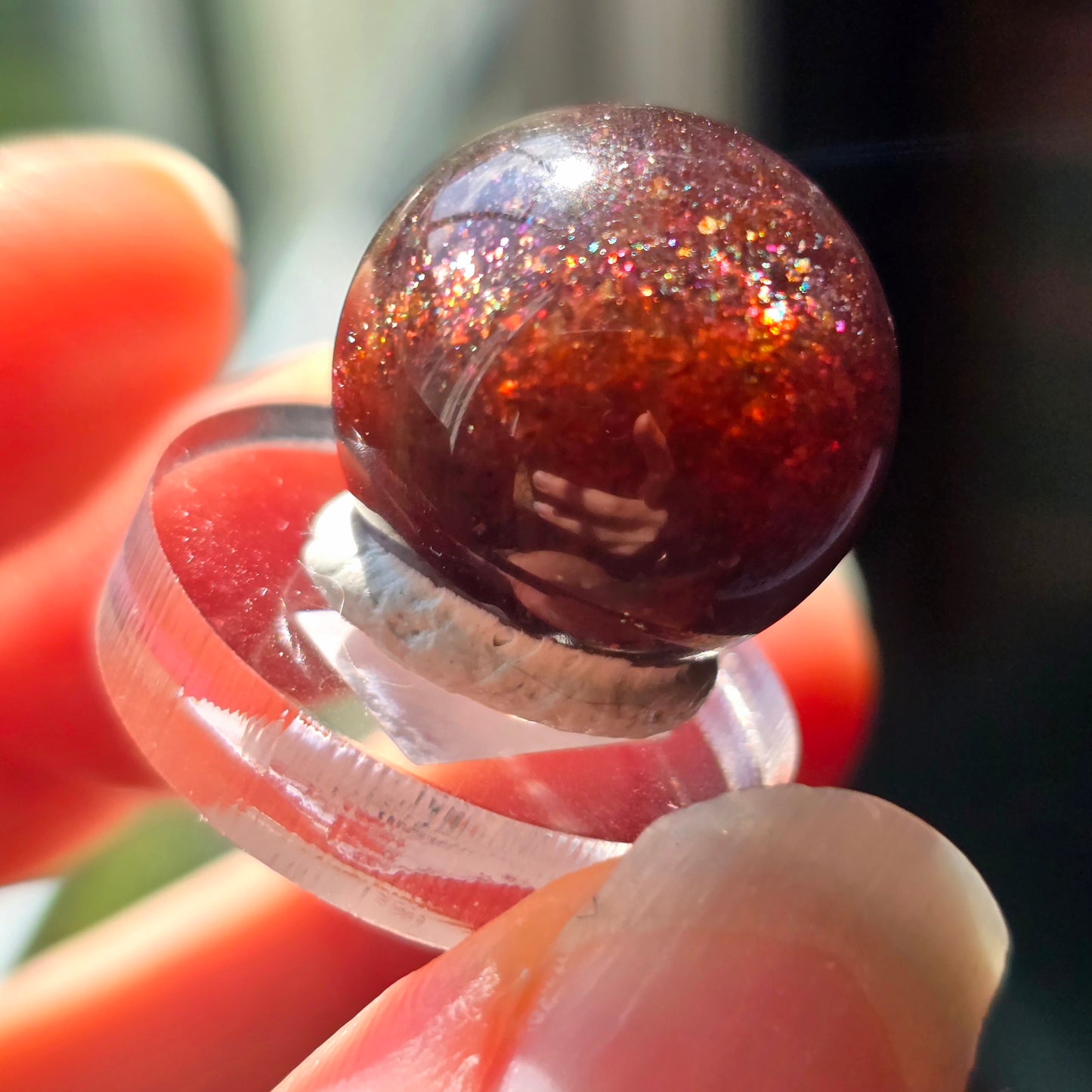 HQ Gemmy Iolite x Sunatone Sphere 🔮