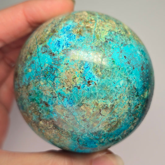 Chrysocolla Combination Sphere (C8)