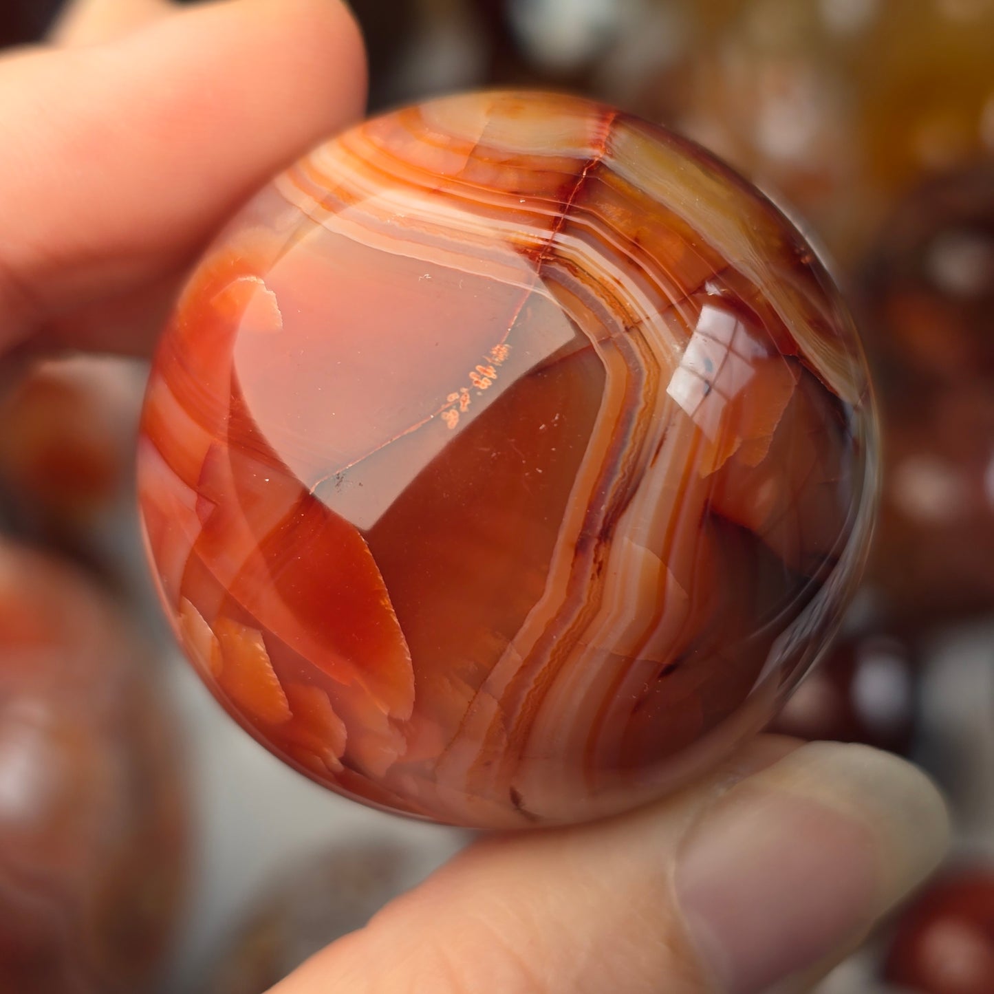 Carnelian Sphere 🧡