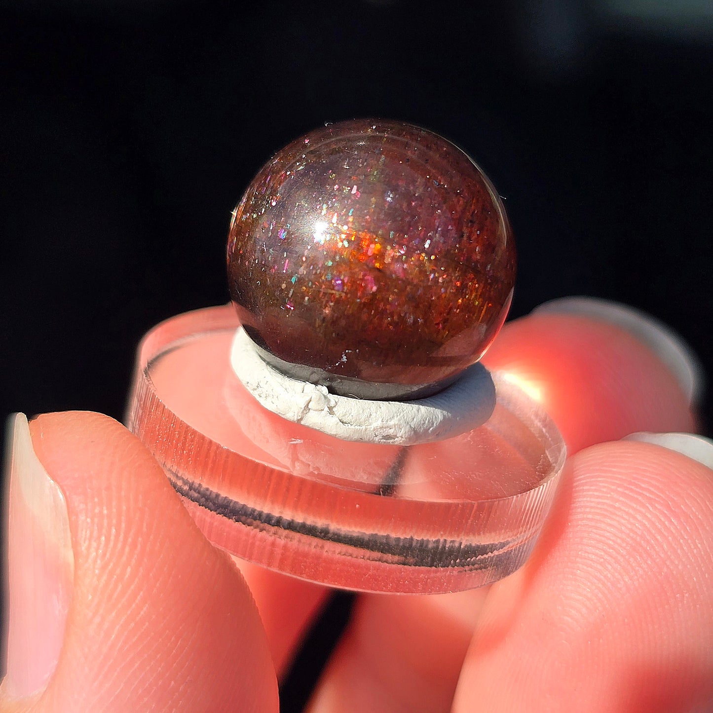 Gemmy Iolite Sphere (D)