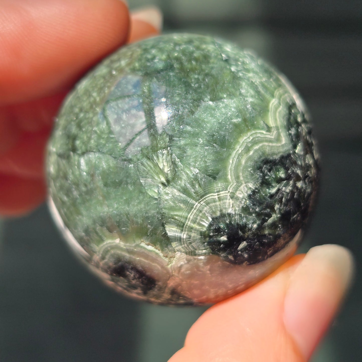 Seraphinite Sphere 💚