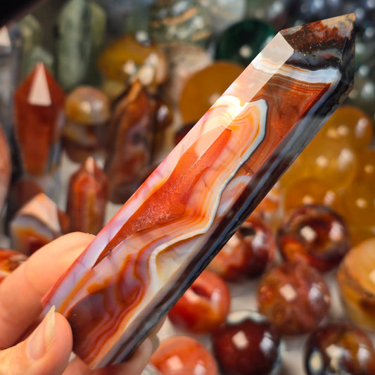 Moody Carnelian Tower 🖤
