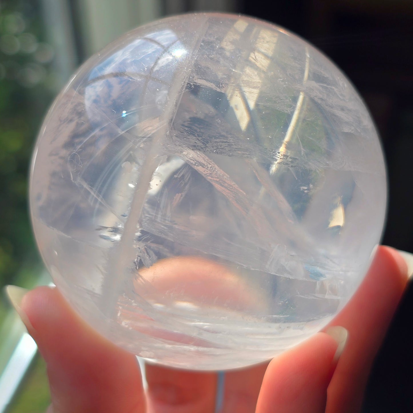 Gemmy Girisol Rose Quartz Sphere 🤍