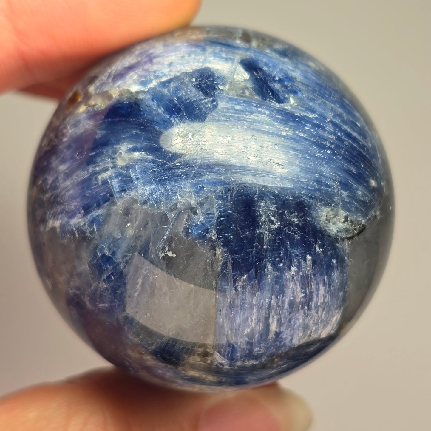 Kyanite + Quartz Sphere