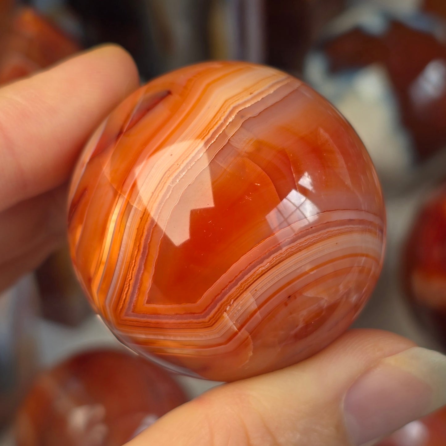 Carnelian Sphere 🧡