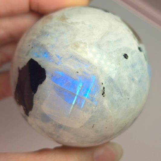 Rainbow Moonstone Sphere