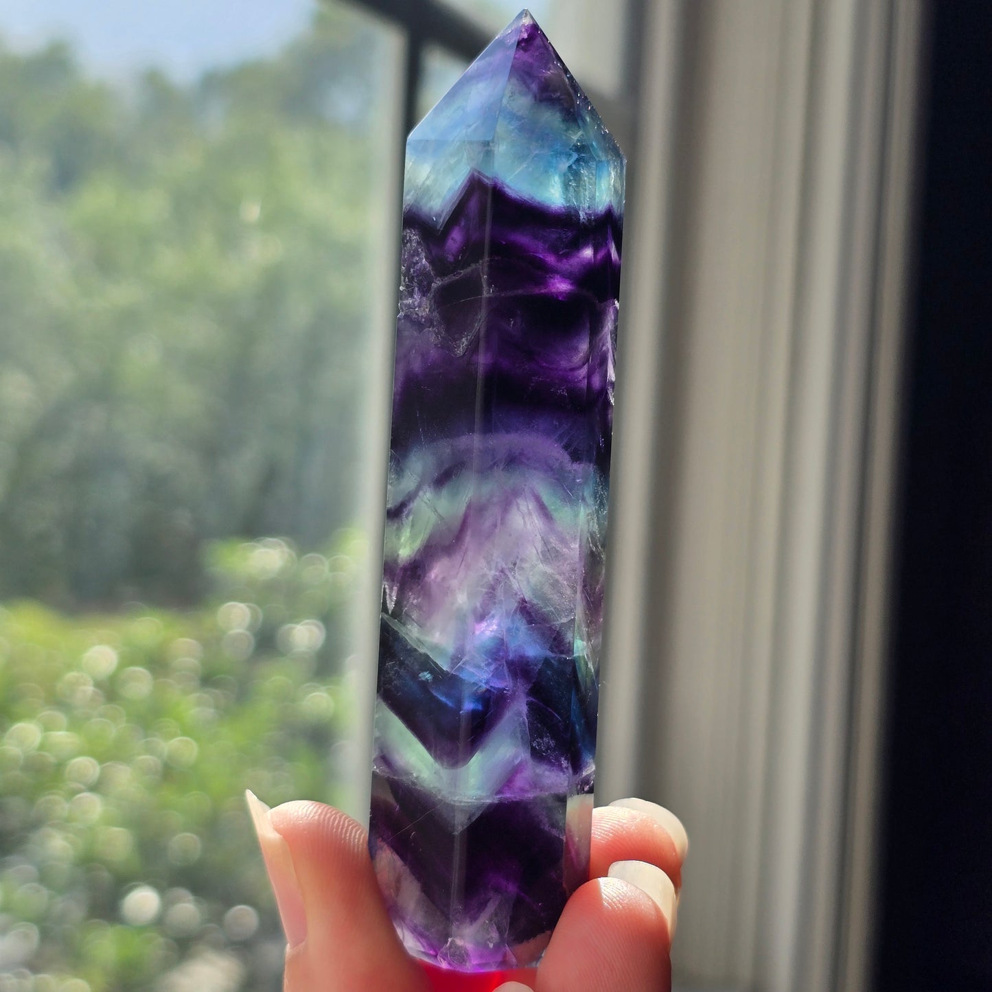Rainbow Fluorite Tower 🌈