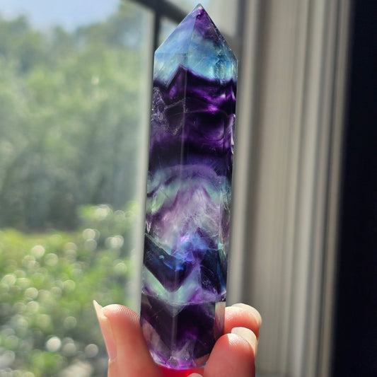 Rainbow Fluorite Tower 🌈