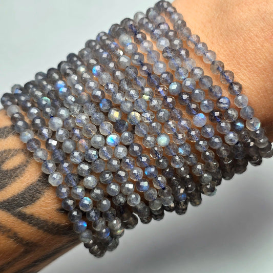 Faceted Labradorite Bracelet