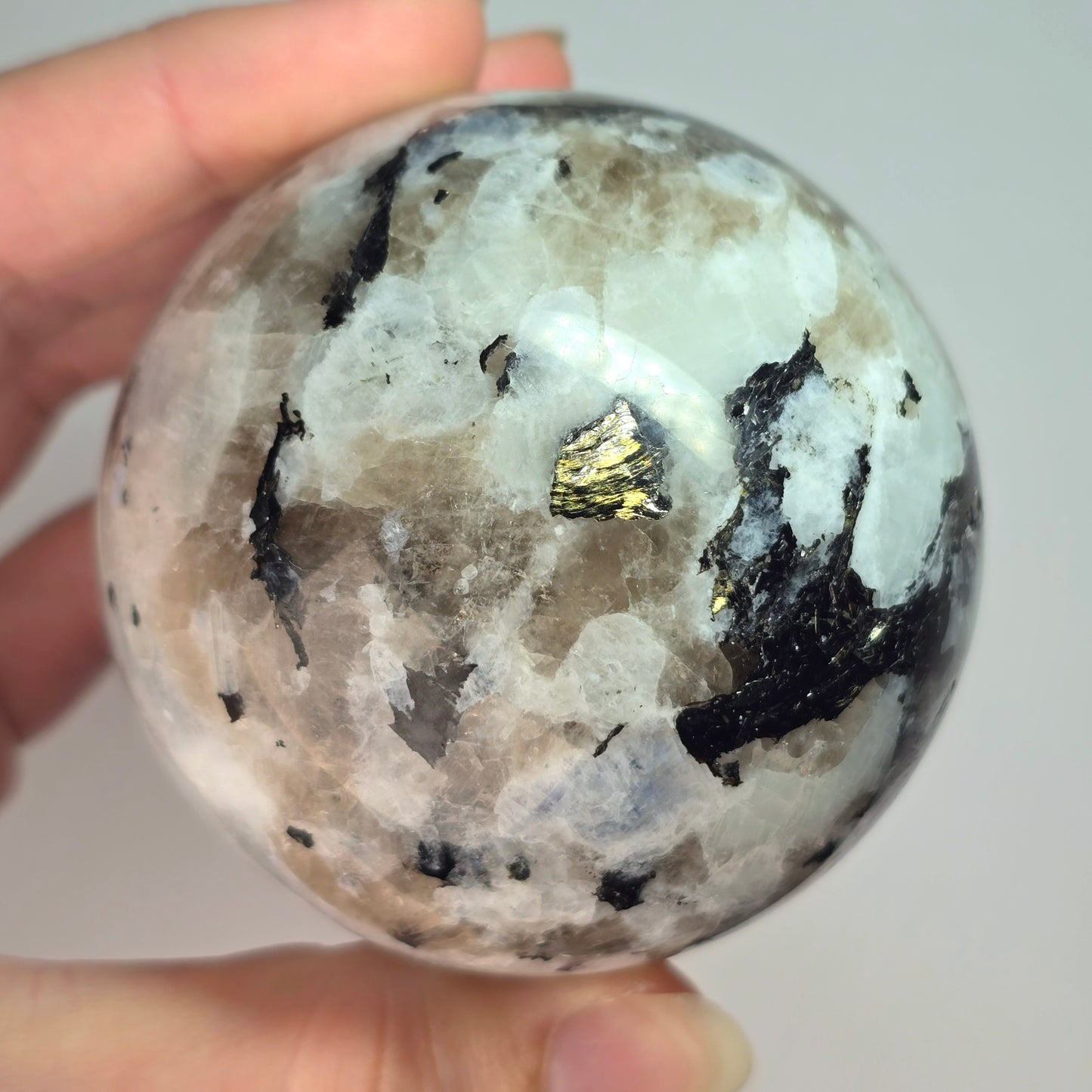 Rainbow Moonstone Sphere