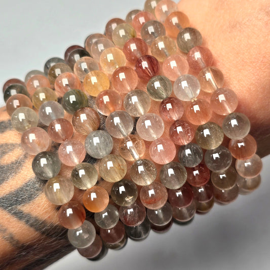Rainbow Amphibole Bracelet