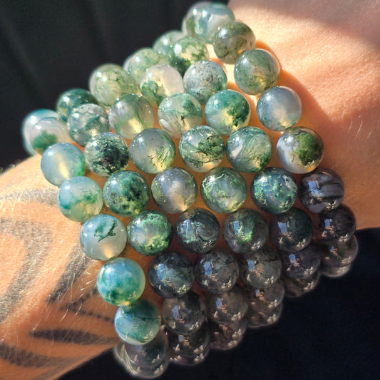Moss Agate Bracelet