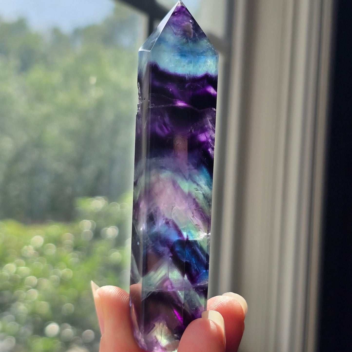 Rainbow Fluorite Tower 🌈