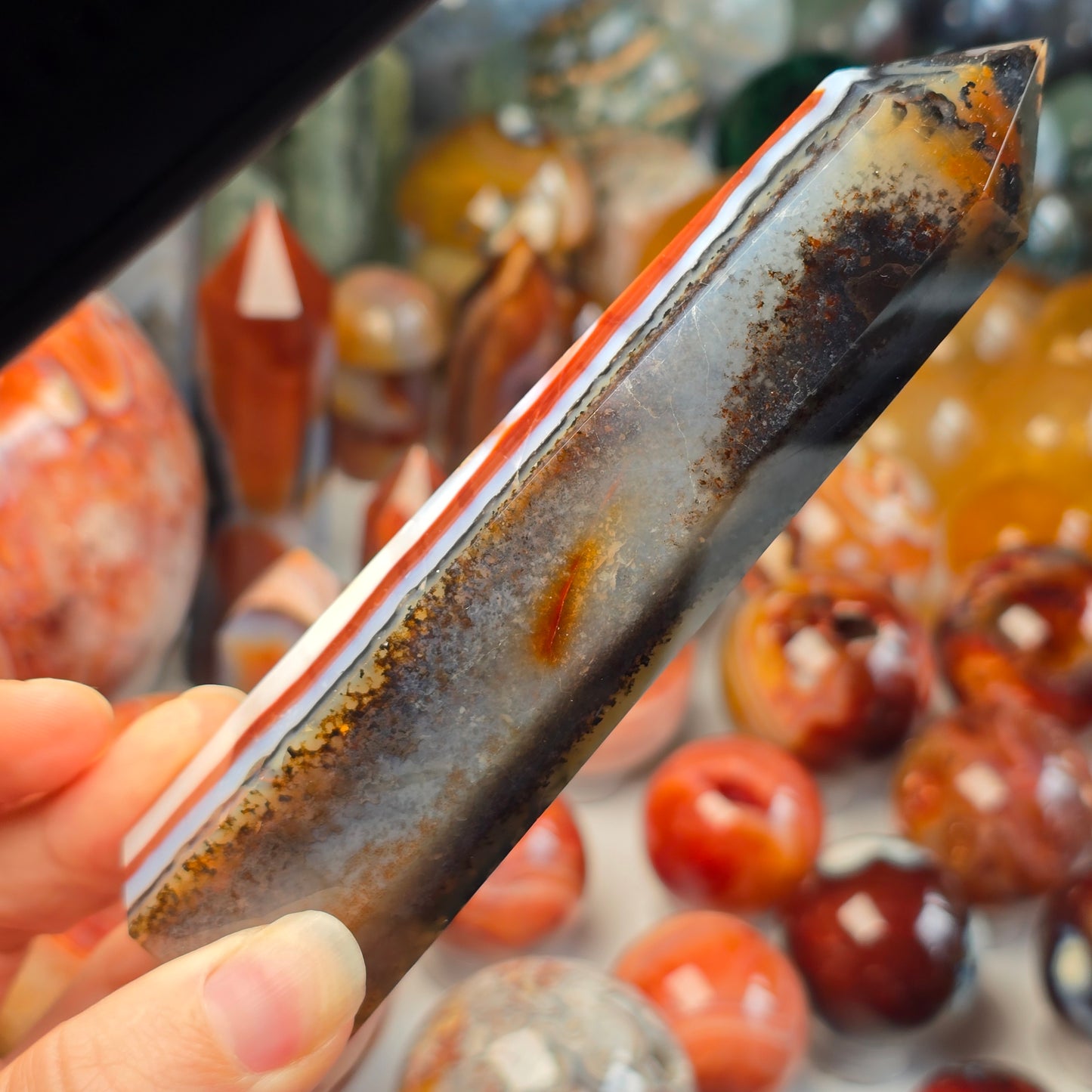 Moody Carnelian Tower 🖤