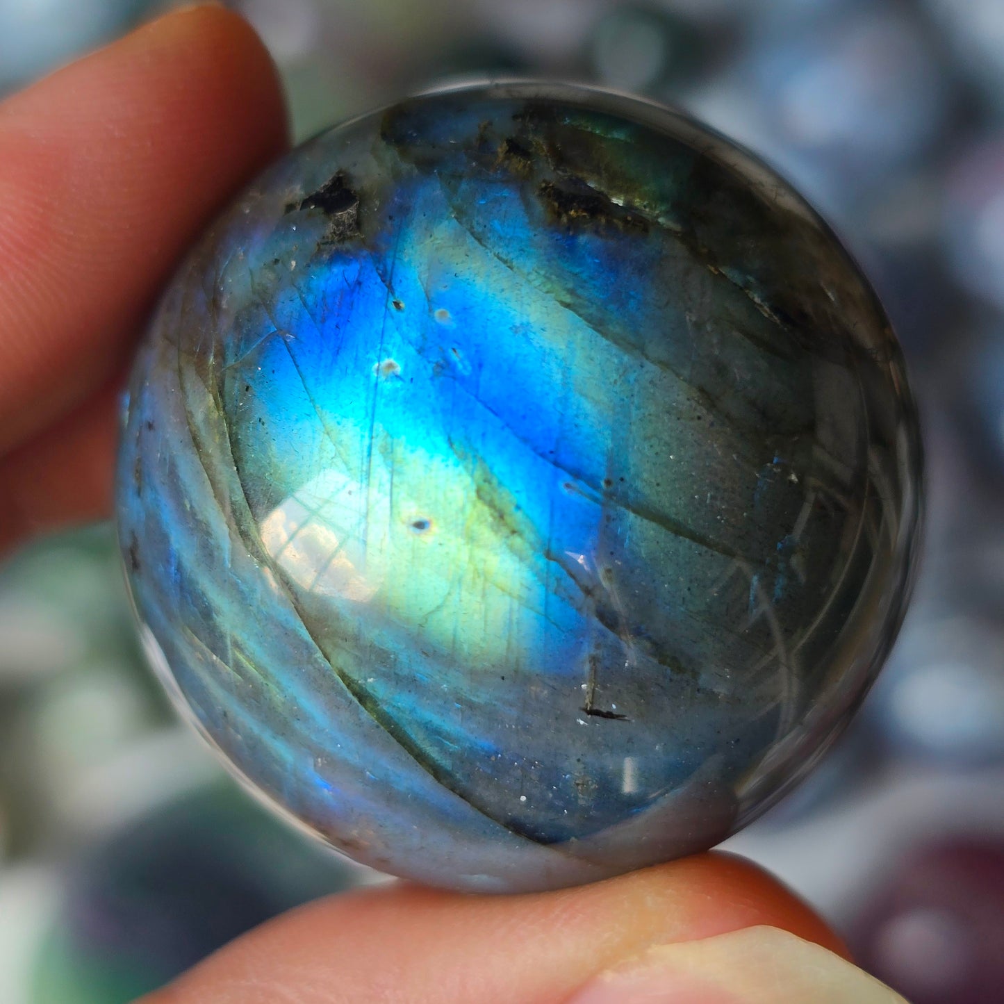Flashy Labradorite Sphere 🩵