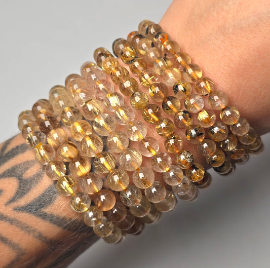 Gold Rutile Bracelet
