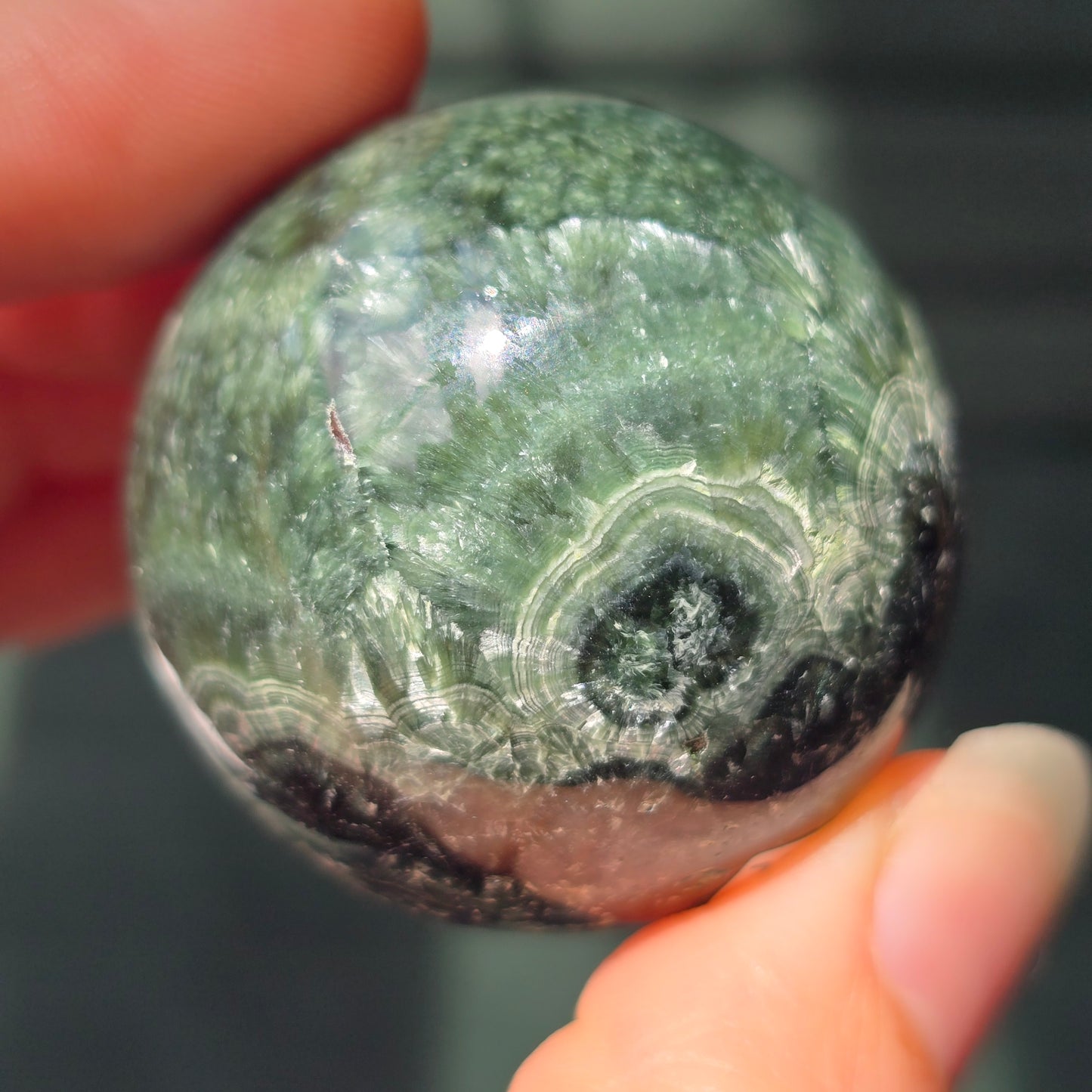 Seraphinite Sphere 💚