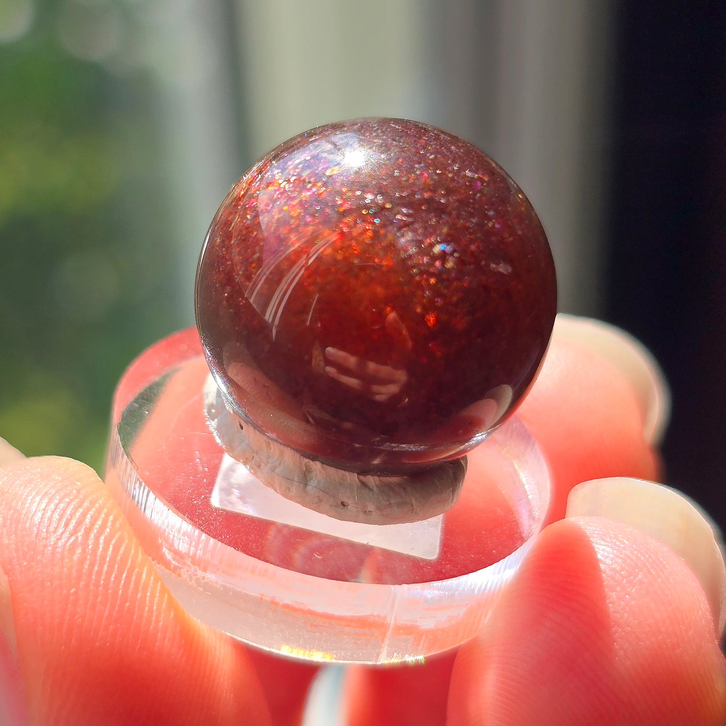 HQ Gemmy Iolite x Sunatone Sphere 🔮