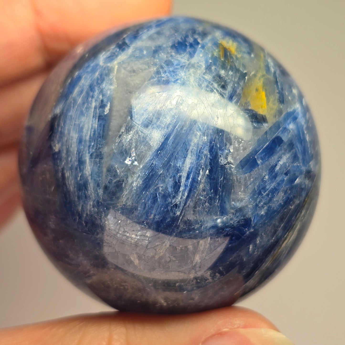 Kyanite + Quartz Sphere