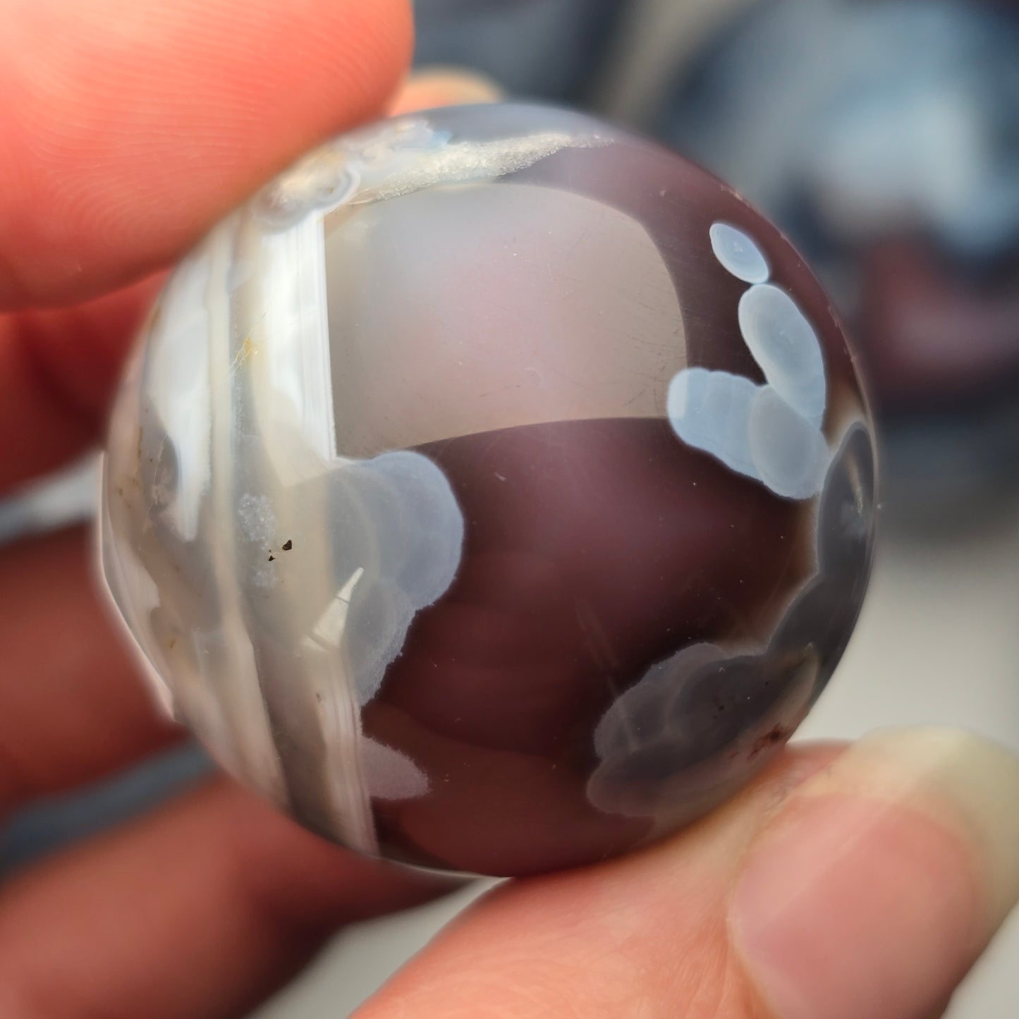 Mozambique Agate Sphere 🔮