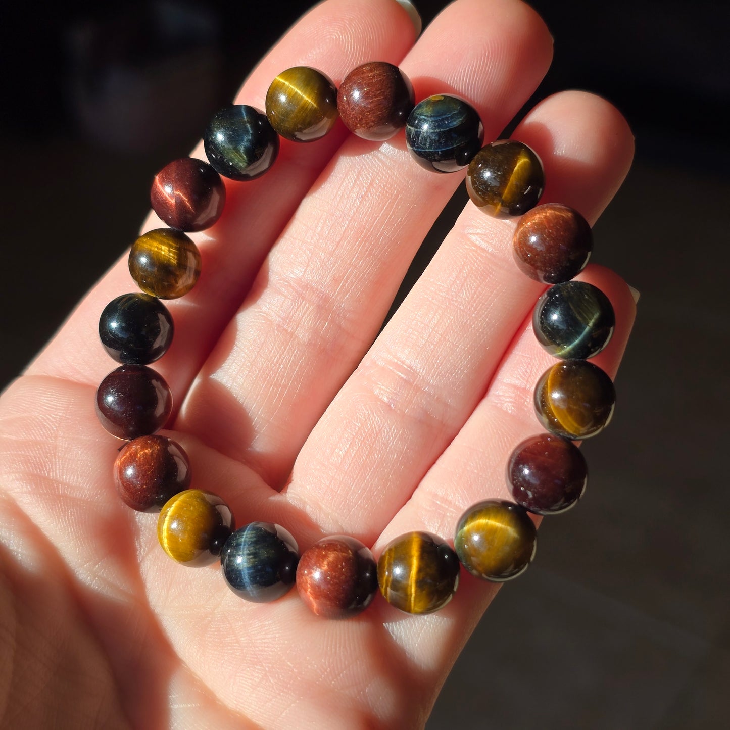 Mixed Tigers Eye Bracelet