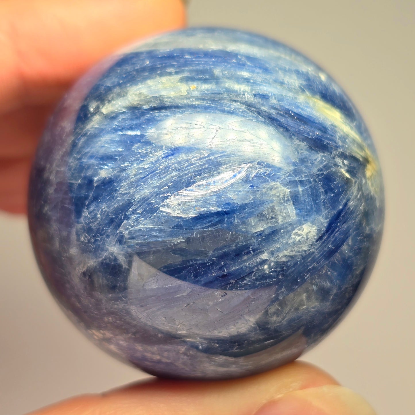 Kyanite + Quartz Sphere