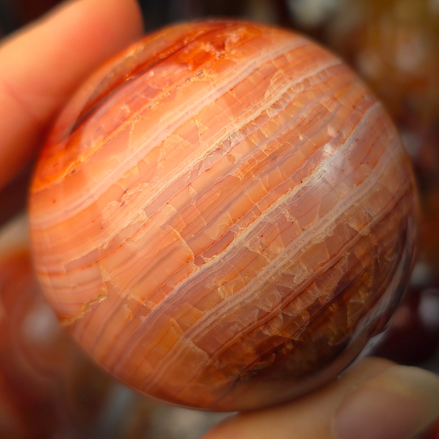 Carnelian Sphere ❤️