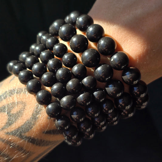 Polished Shungite Bracelet