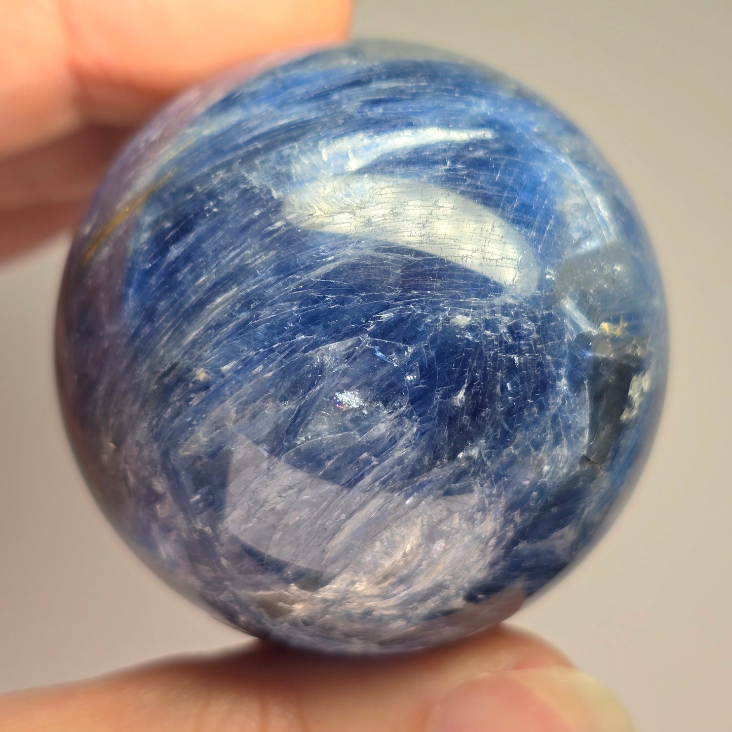 Kyanite + Quartz Sphere
