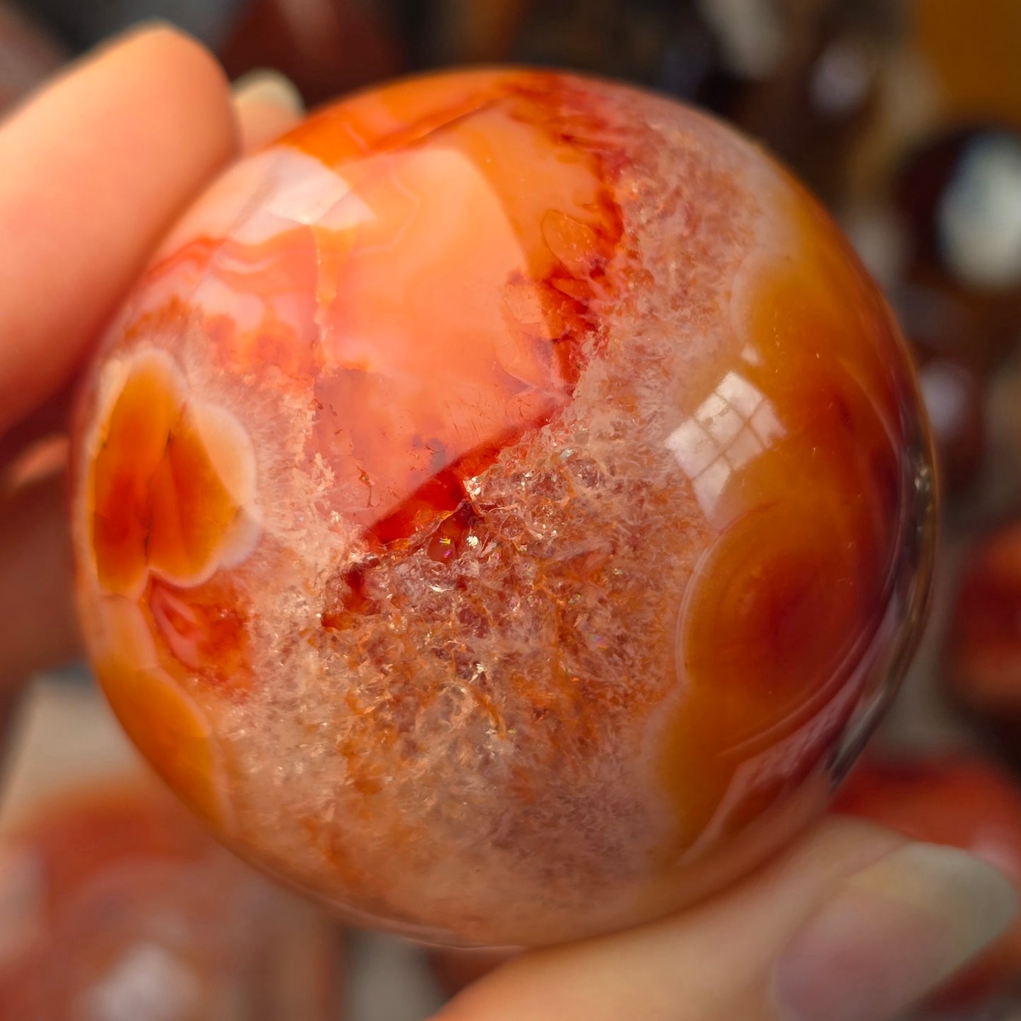 Carnelian Sphere 🧡