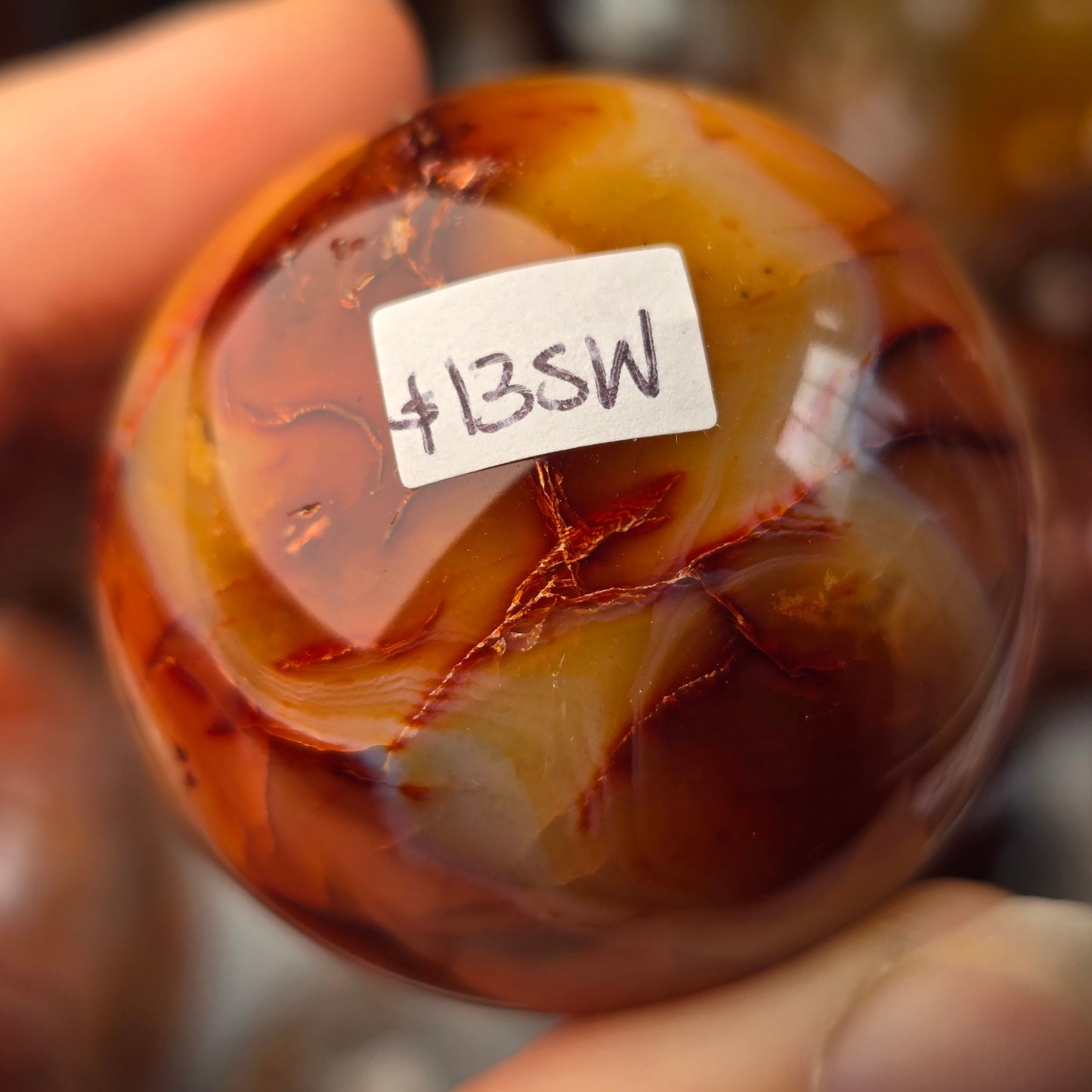 Carnelian Sphere 🧡