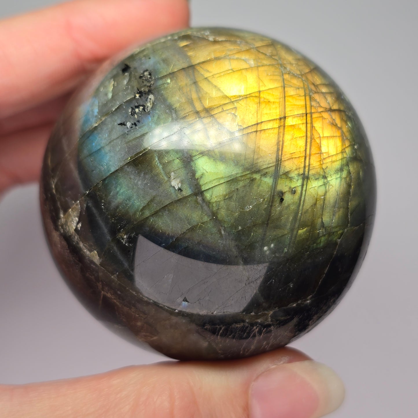 Rainbow Labradorite Sphere