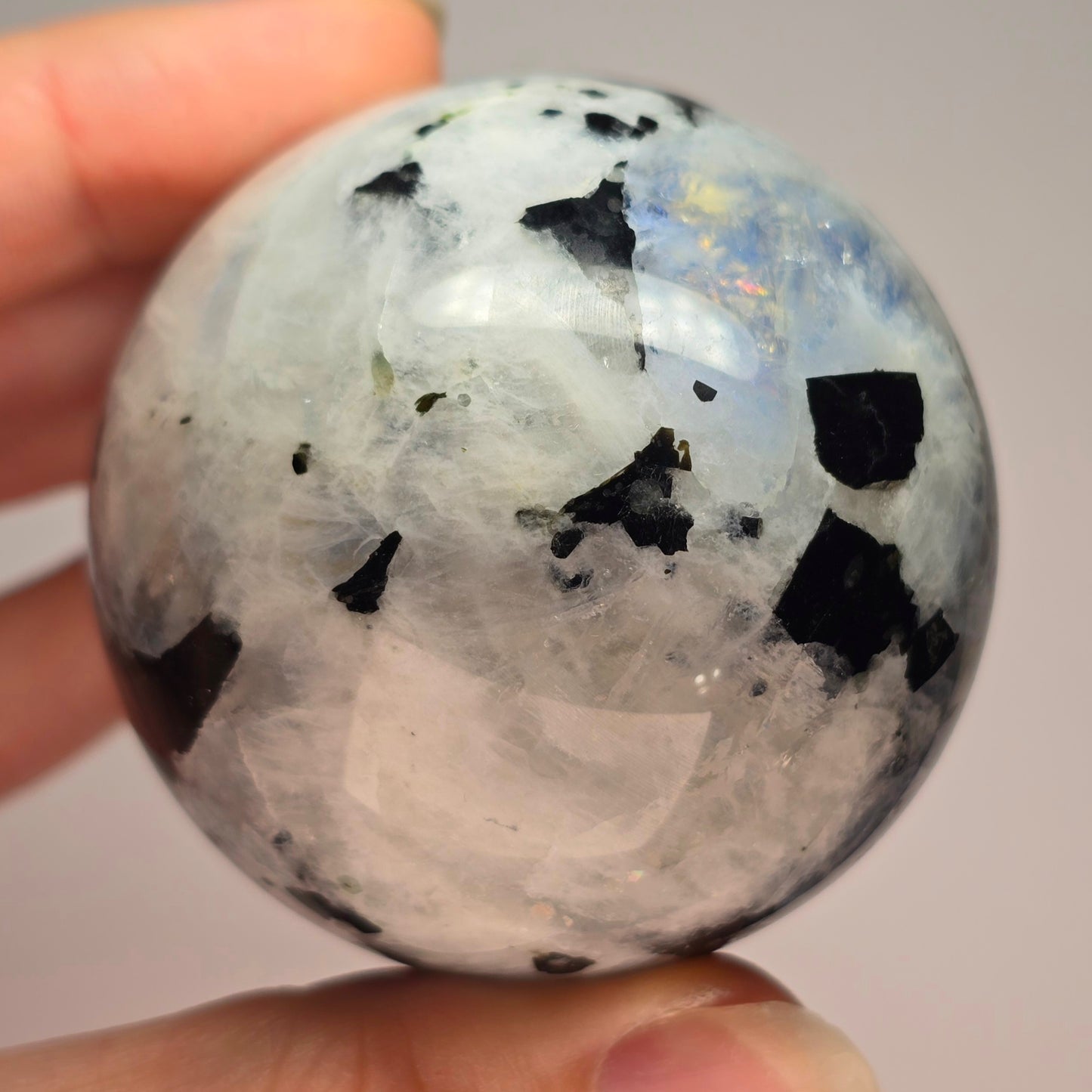 Rainbow Moonstone Sphere
