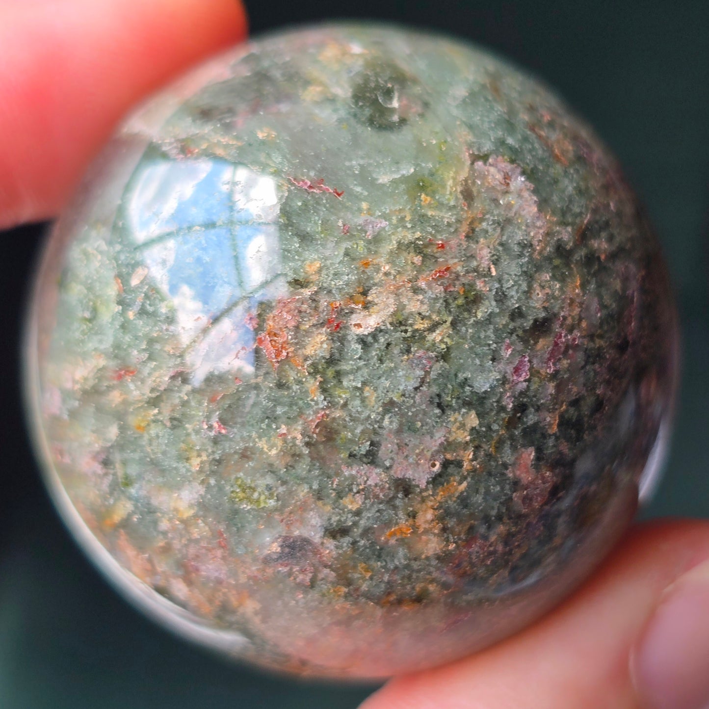 Garden Quartz Sphere 🌿