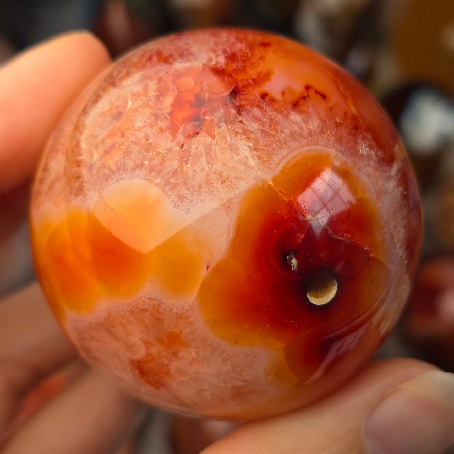 Carnelian Sphere 🧡