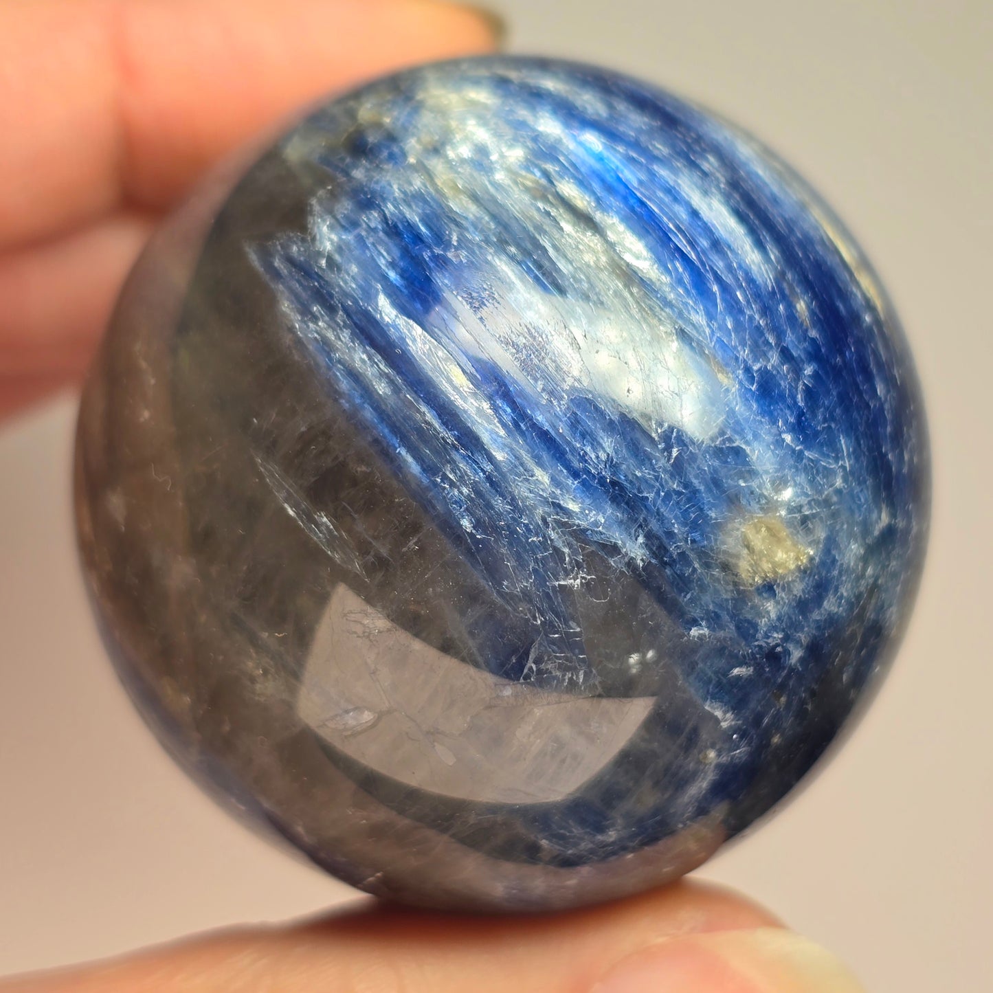 Kyanite + Quartz Sphere