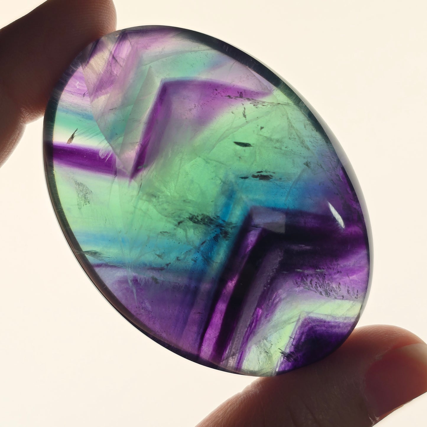 Fluorite Palmstones