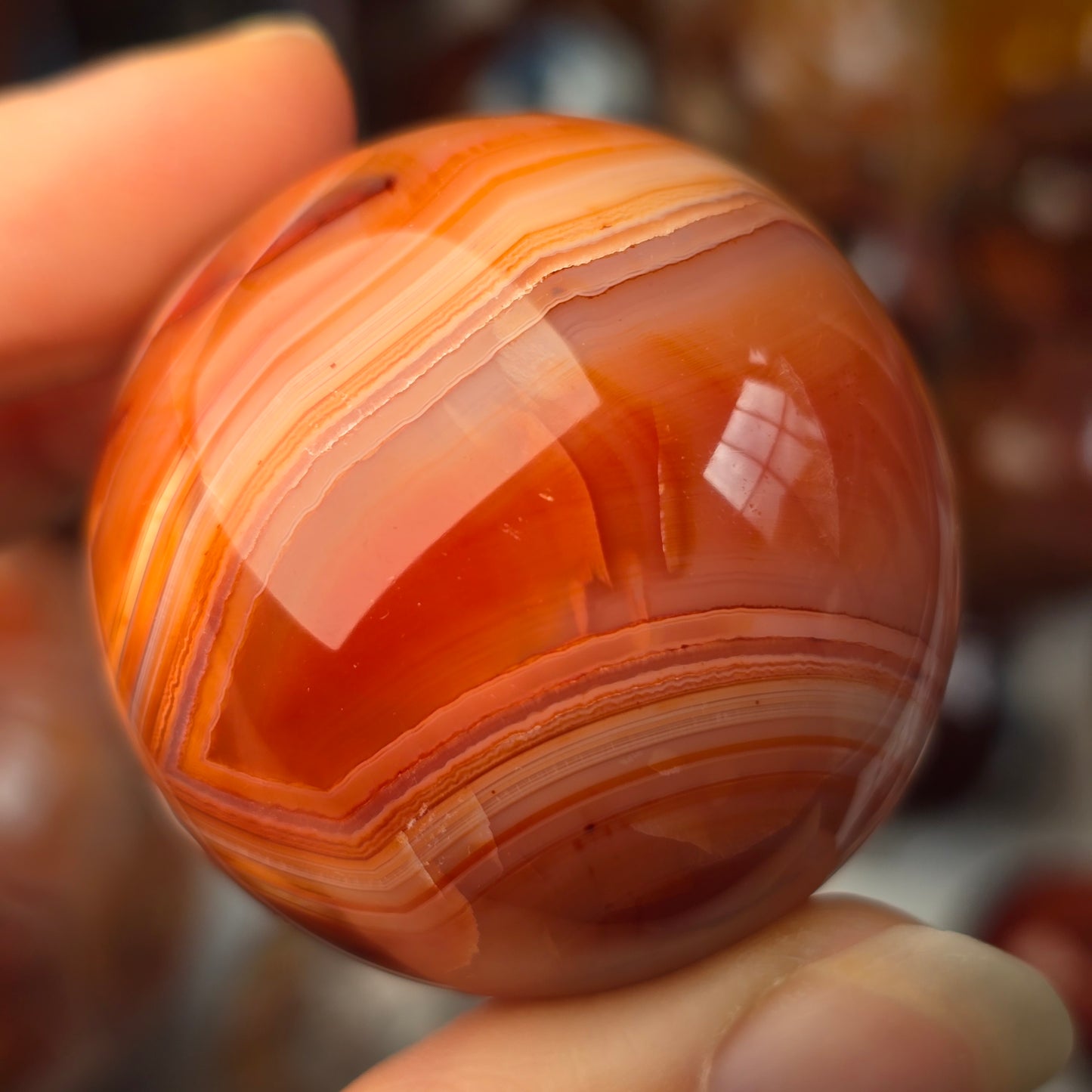 Carnelian Sphere 🧡