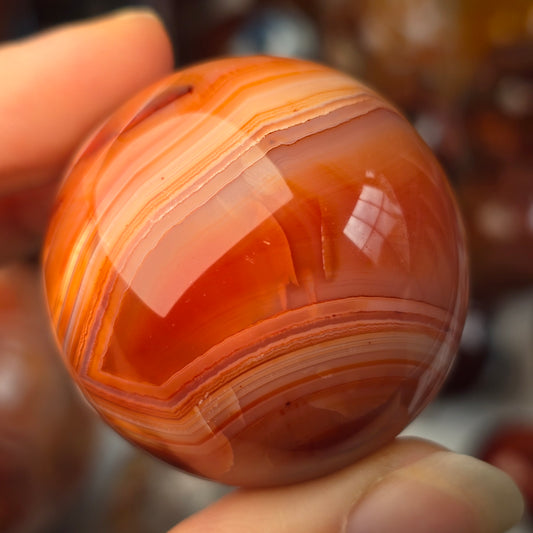 Carnelian Sphere 🧡