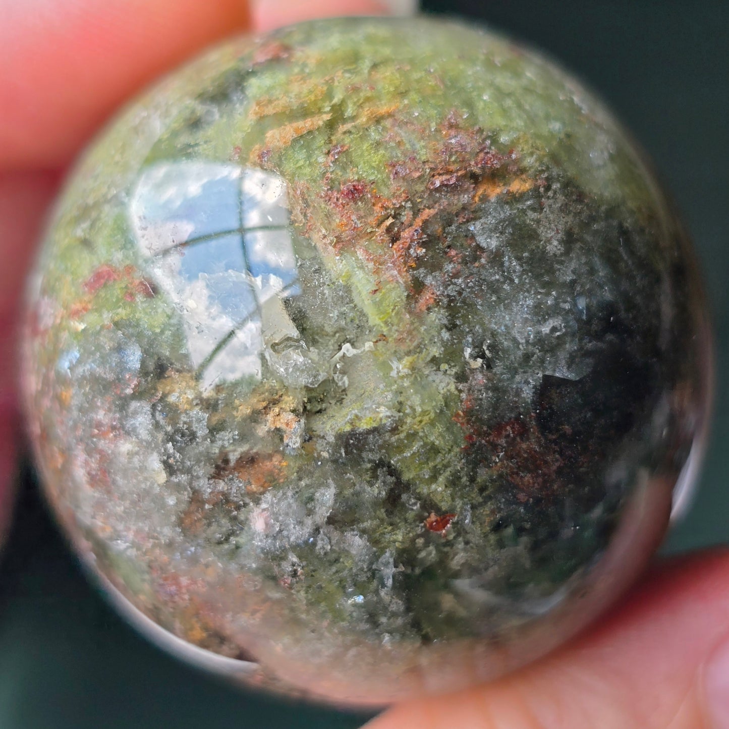 Garden Quartz Sphere 🌿
