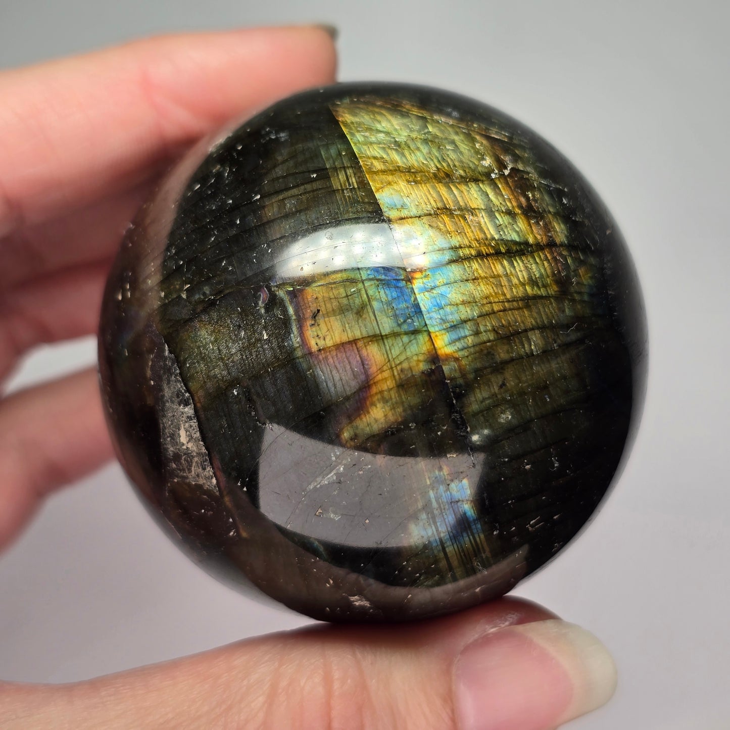 Rainbow Labradorite Sphere