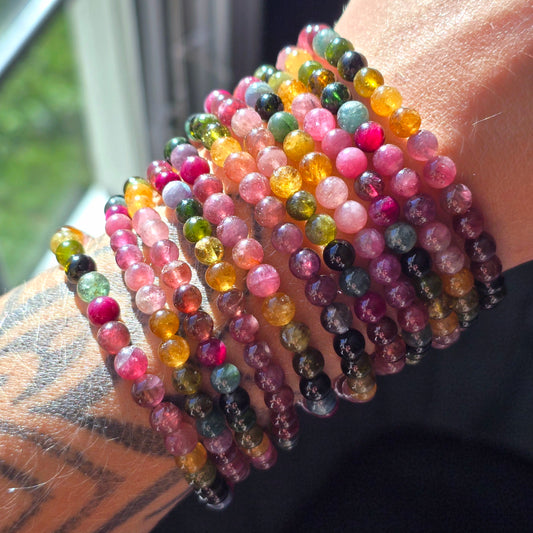 Rainbow Tourmaline Bracelet