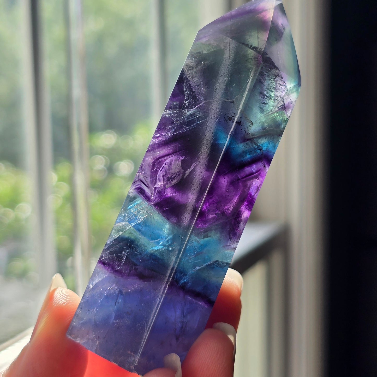 Rainbow Fluorite Tower 🌈