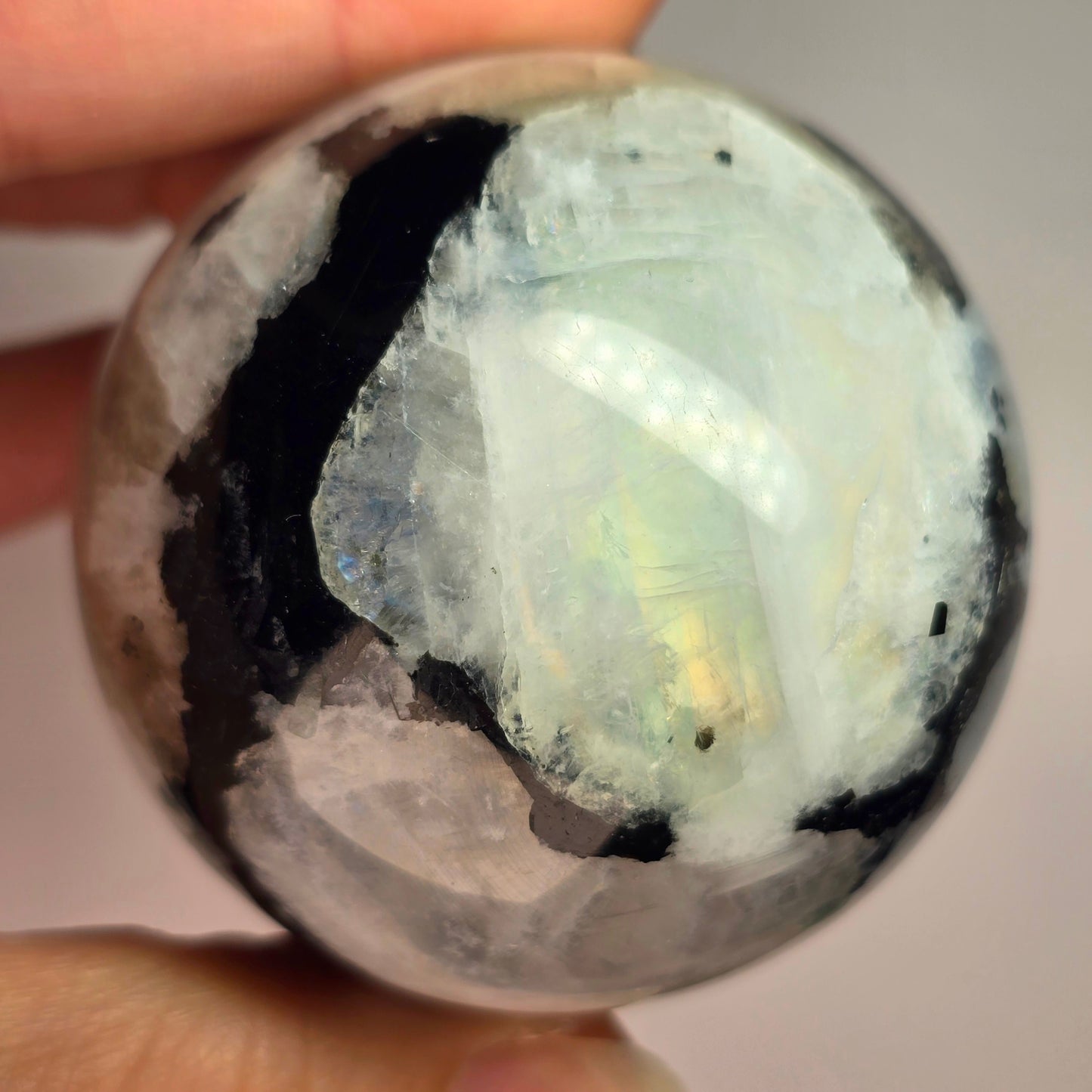 Rainbow Moonstone Sphere