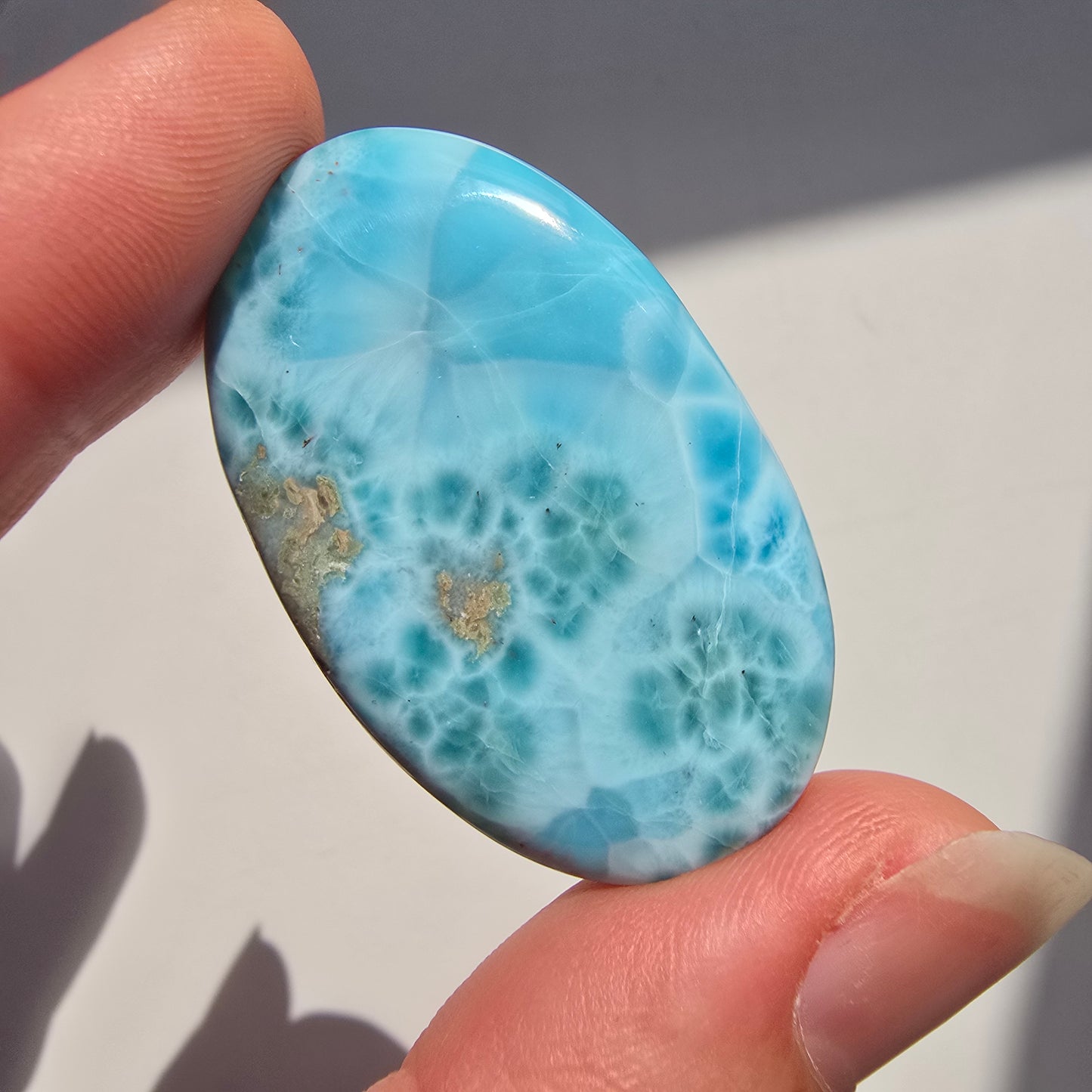 Larimar Palmstone