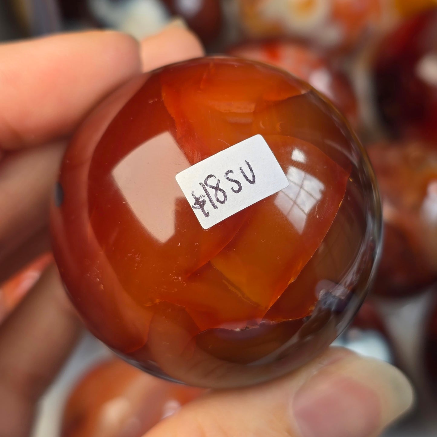 Orca x Carnelian Sphere 🖤