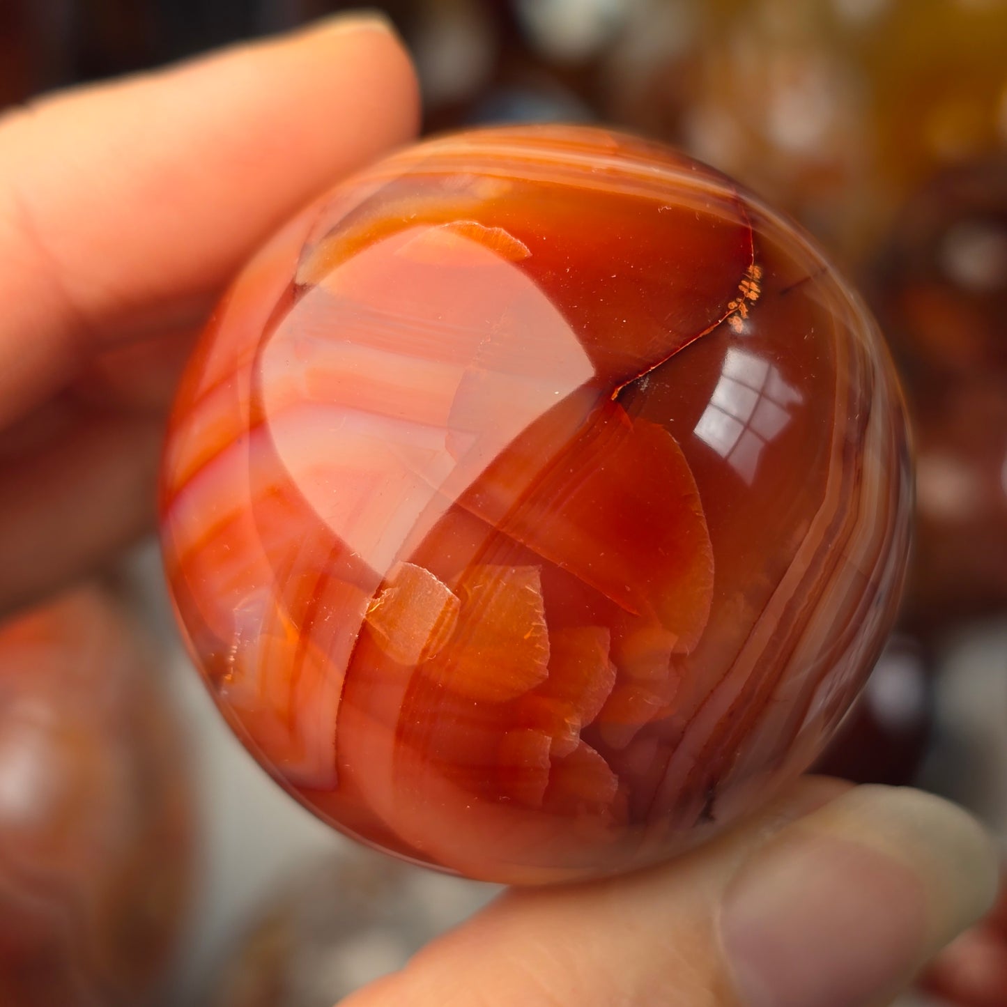 Carnelian Sphere 🧡