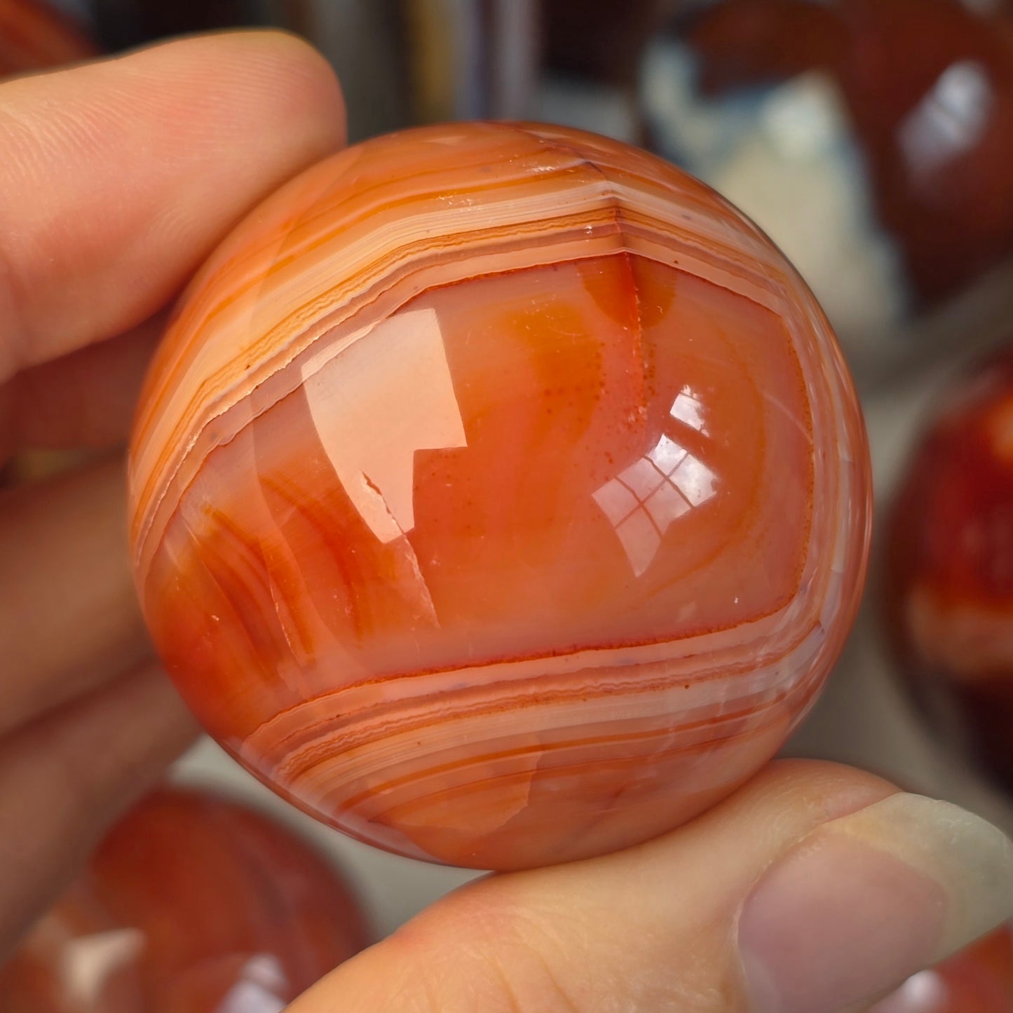 Carnelian Sphere 🧡